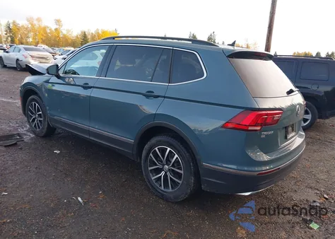 2021 Volkswagen Tiguan 2.0T Se/2.0T Se R-Line Black/2.0T Sel из США, поврежденный, VIN 3VV2B7AX3MM087713